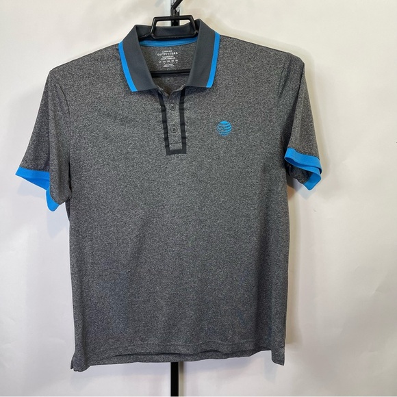 AT&T Lands End Outfitters Employee Short Sleeve Polo Shirt Size Large Men’s - Picture 1 of 4